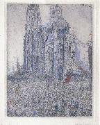 James Ensor The Cathedral oil painting reproduction